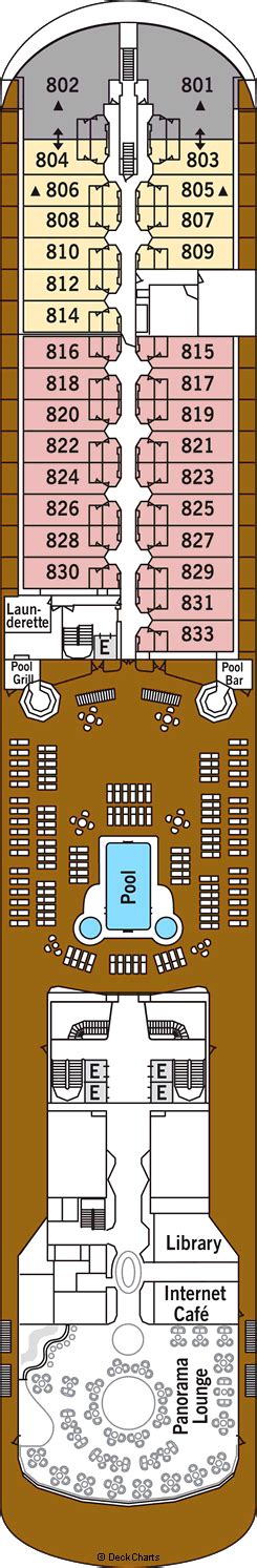 Silversea Silver Shadow Deck Plans, Ship Layout & Staterooms - Cruise Critic