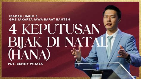 SUNDAY SERVICES PDT BENNY WIJAYA GMS JAKARTA JAWA BARAT BANTEN