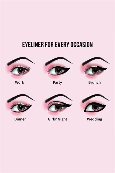 Eyeliner For Every Occasion Eyeliner Tutorial Beginners Eye Makeup