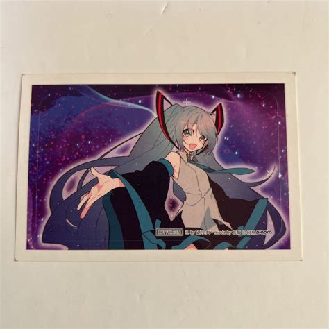 【未使用に近い】【激レア、未使用】初音ミク Hatsune Miku Expo 2016 Exhibition In Parco 非売品