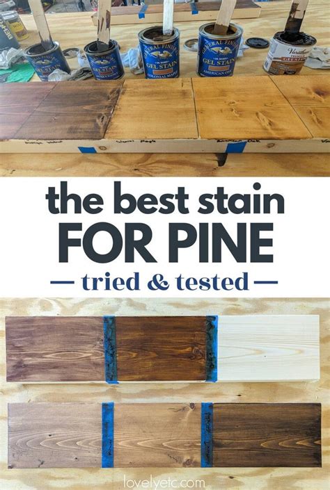 The Best Stain For Pine How To Avoid A Blotchy Uneven Finish In 2024