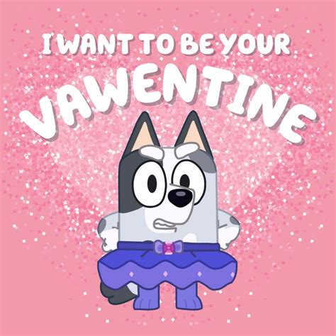 Muffin Bluey Valentine Wallpaper Doodle Nerd Crafts Character Wallpaper