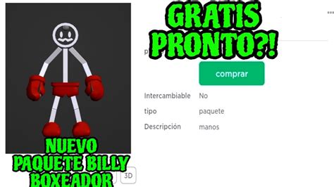 Nuevo Paquete Din Mico Billy Boxeador Pronto Gratis Noticias De