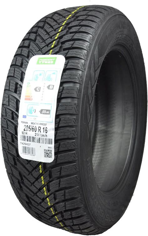 Opony Nokian Tyres Weatherproof 205 60R16 92H Opinie I Ceny Na Ceneo Pl