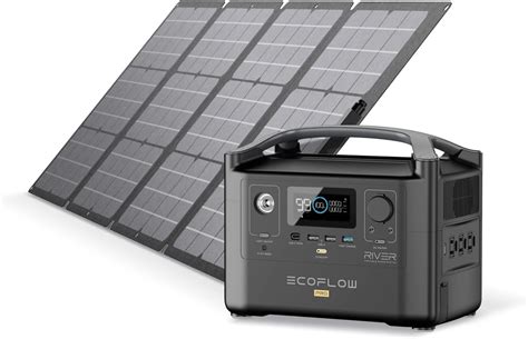 Ef Ecoflow River Pro G N Rateur Solaire Wh Avec Panneau Solaire