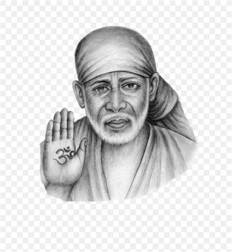 Shirdi Sai Baba Temple Sai Baba Of Shirdi Guru Hinduism Sketch PNG