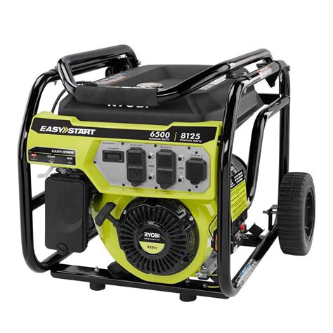 RYOBI 6500 Watt Carb Compliant Recoil Start Gasoline Powered Portable