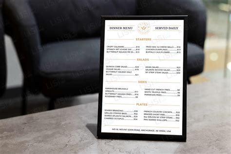 Menu Design Ideas & Examples