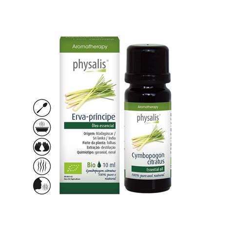 Óleo Essencial de Erva Príncipe Bio 10ml Physalis Lifenatura