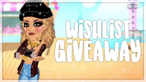 Msp Wishlist Giveaway Usa Only Youtube