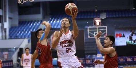 Barangay Ginebra books semis slot after beating Rain or Shine