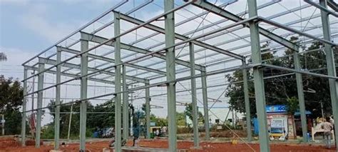 Mild Steel Modular Pre Engineered Building Structures 18 Feet At 280