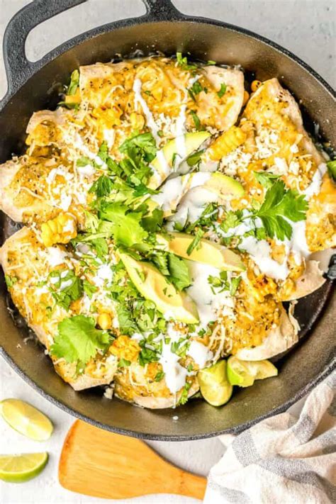 Sheet Pan Chipotle Chicken Enchiladas Table For Two By Julie Chiou