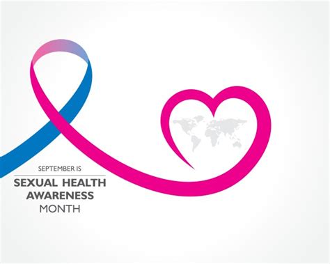 Sexual Health Awareness Month Royalty Free Vector Image