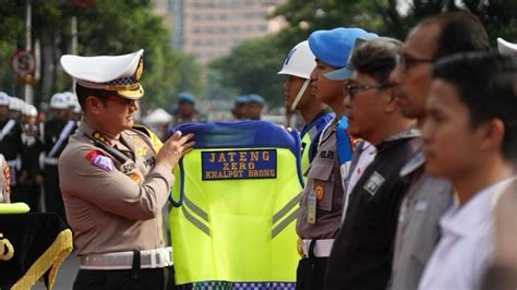 Wujudkan Pemilu Damai Polda Jateng Deklarasi Zero Knalpot B