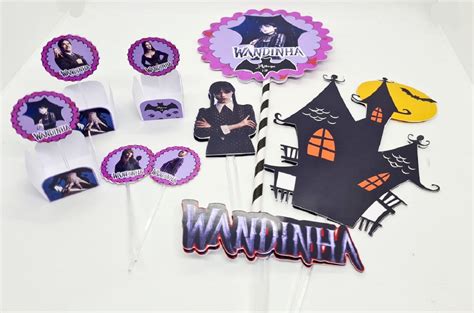 Kit Festa Completa Wandinha Addams Elo Produtos Especiais