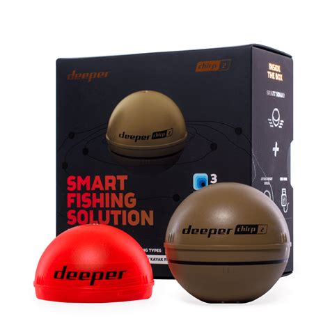 Deeper Chirp 2 Castable Portable Wifi Fish Finder With Extended Battery