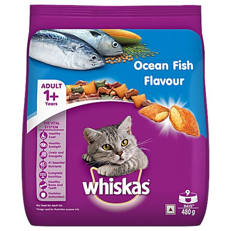 Buy Whiskas Pet Food Salmon Pockets Ocean Fish Flavor Gm Online At