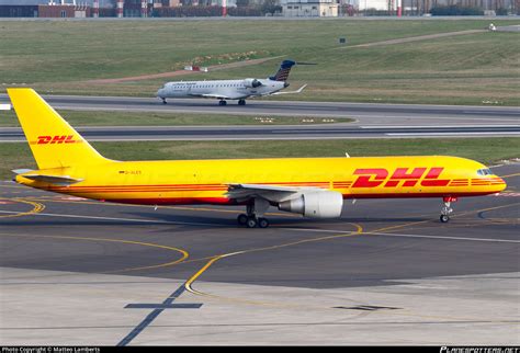 D ALES DHL Boeing 757 2Q8 PCF Photo By Matteo Lamberts ID 937392