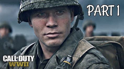 Call Of Duty Ww2 Tutorial Gameplay Parte 1 William Pierson Josh