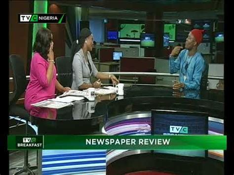 Tvc Breakfast February Th Newspaper Review Youtube