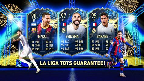 GUARANTEED LA LIGA TOTS PACKS THE INSANE FUT CONTENT CONTINUES FIFA