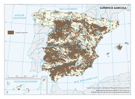 Archivo Espana Superficie Agricola Mapa Spa Atlas