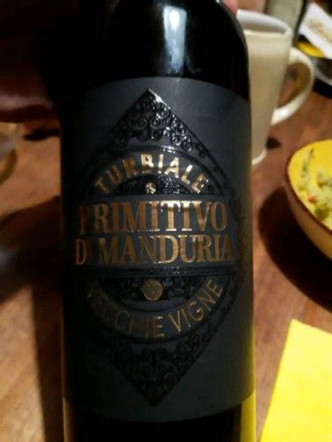 Cantolio Turbiale Vigne Vecchie Primitivo Di Manduria Vivino Deutschland