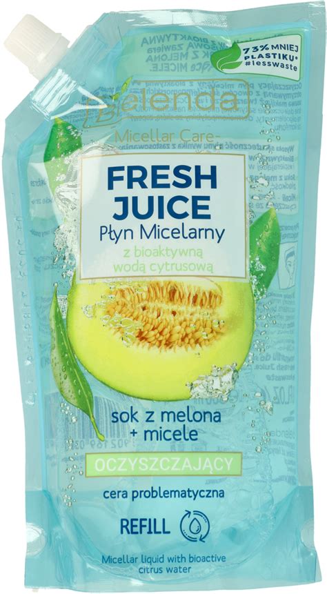 Bielenda Fresh Juice P Yn Miecelarny Z Bioaktywn Wod Cytrusow