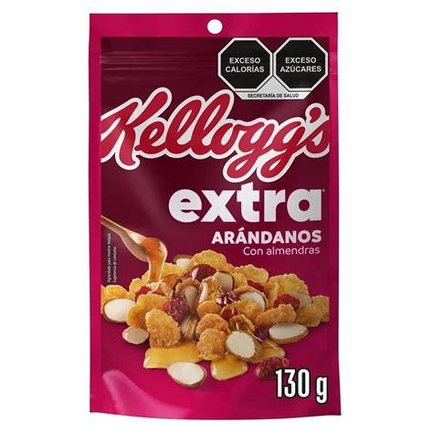 Cereal Kellogg S Extra Ar Ndano Con Almendras G Walmart