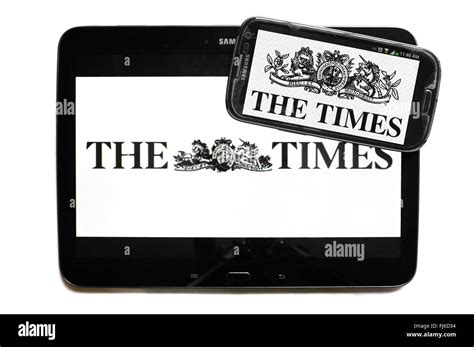 times newspaper logo  res stock photography  images alamy