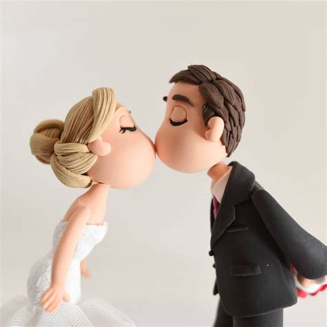 Lovely Couple Custom Wedding Cake Topper Etsy