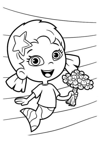 Dibujos De Bubble Guppies Para Colorear