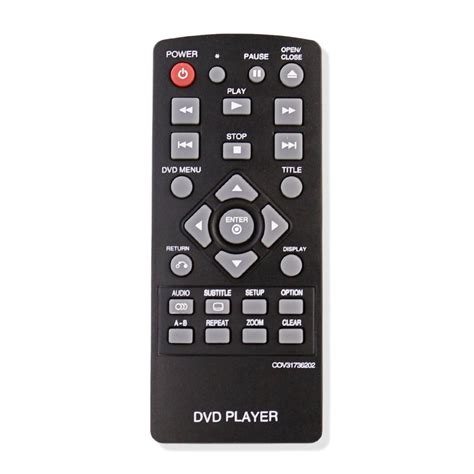 New Cov Replacement Remote Control For Lg Dvd Player Dp Nu