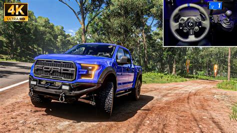 Ford F 150 Raptor Off Roading Forza Horizon 5 Steering Wheel