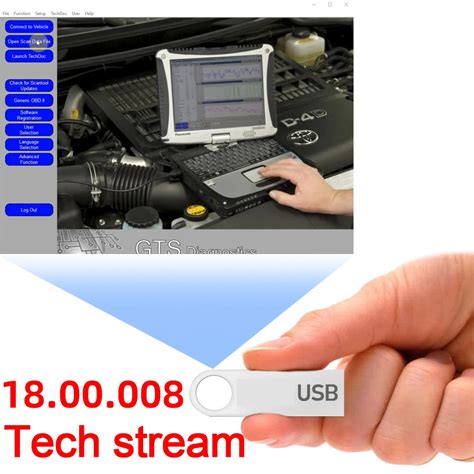 Techstream V Hot Sale Mini Vci Software For Toyota Car