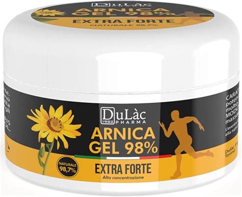 Dulàc Arnica Extra Strong Gel 98 Intense Effect Made in Italy 300 ml