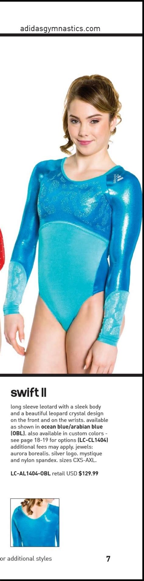 Mckayla Maroney Adidas Gymnastics Catalog Spring Summer