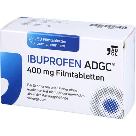 Ibuprofen Adgc Mg Filmtabletten St