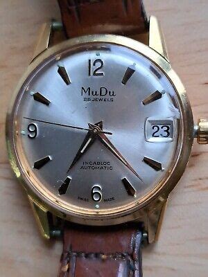 Vintage Men S Mudu Jewel Doublematic Watch Ebay