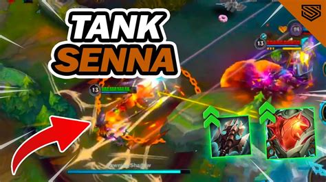 Tank Senna With New Items Unkillable Support Wild Rift