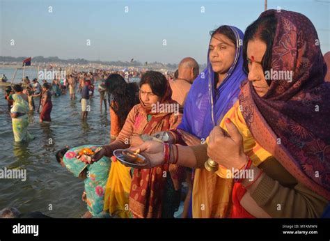 Allahabad Uttar Pradesh India 31st Jan 2018 Allahabad Hindu