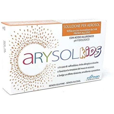 Arysol Kids Corman 10 Vials Of 5ml - Loreto Pharmacy