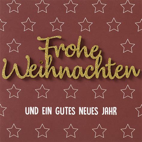 Weihnachten Lettering Gl Ckwunschkarte X Cm Mit Umschlag Frohe