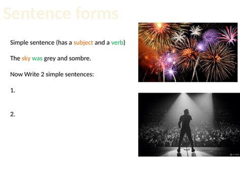 Sentence forms | Teaching Resources