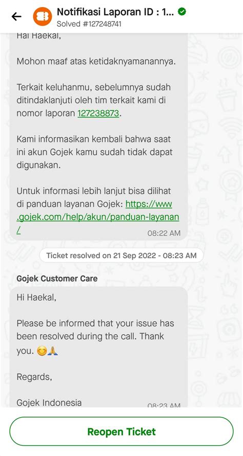 Akun Gojek Saya Di Banned Permanen Tanpa Alasan