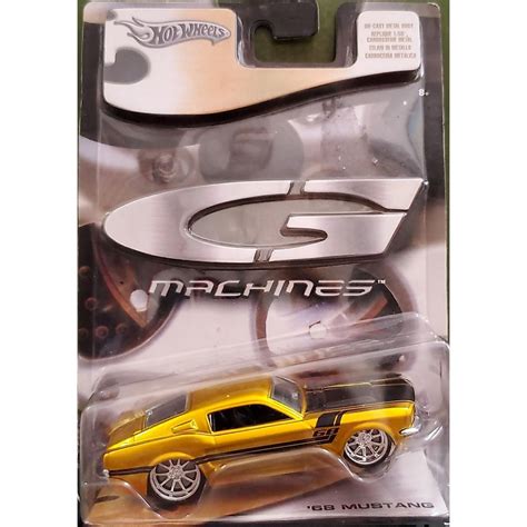Hot Wheels G Machines Mustang Gold Edition Shopee Brasil