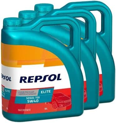 Repsol Aceite Motor Elite Tdi W Litros Litros Amazon