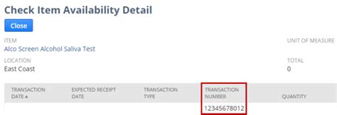 NetSuite Applications Suite Checking Item Availability On The Check