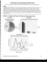 Analyzing And Interpreting Scientific Data POGIL Answers Pdf Course